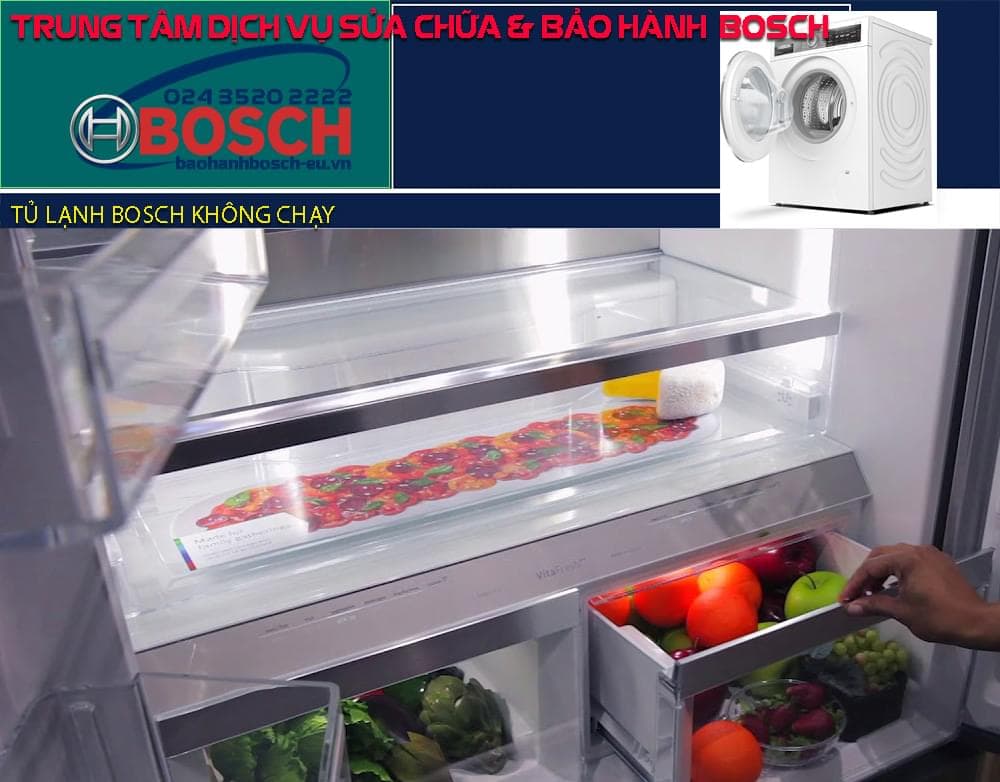 tủ lạnh Bosch không chạy