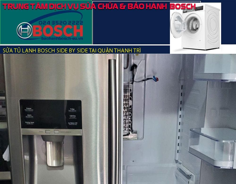 Sửa tủ lạnh Bosch Thanh Trì