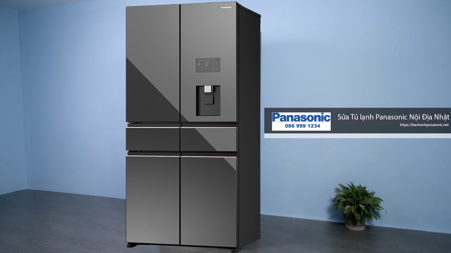 Sửa chữa tủ lạnh Panasonic nội địa Nhật chính hãng