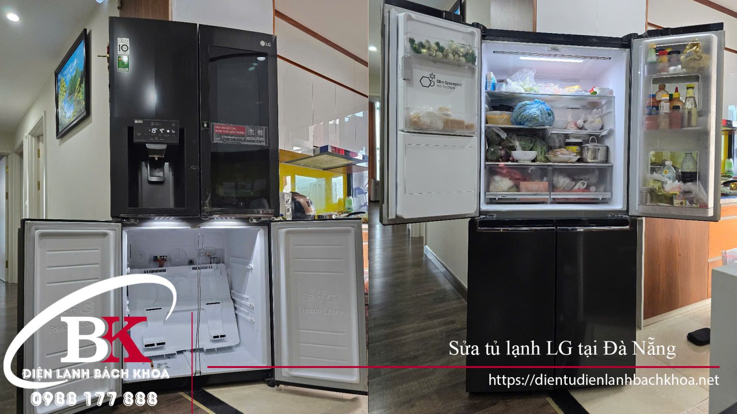 Sửa tủ lạnh LG tại Đà Nẵng
